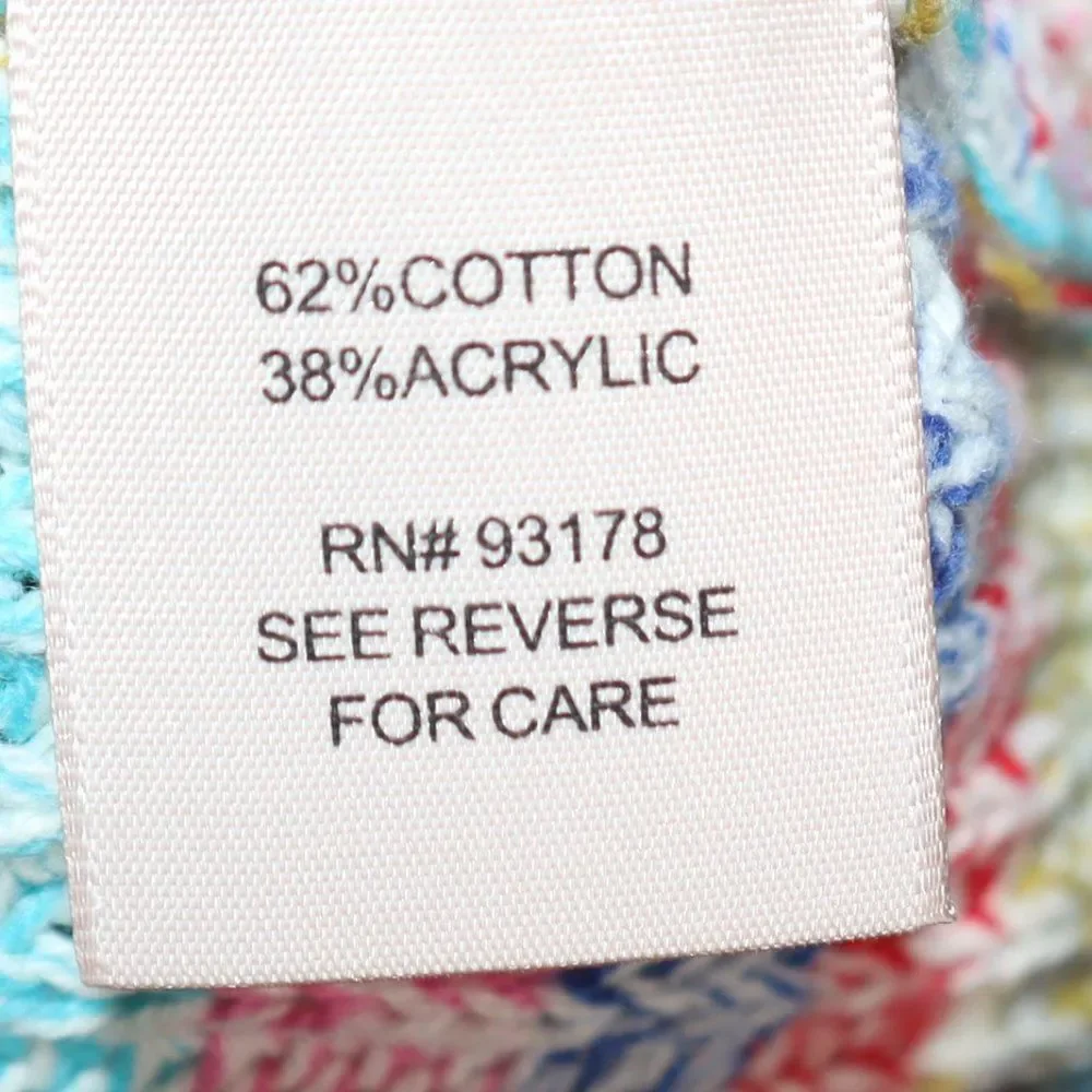 SOLD Philosophy Rainbow Striped Knit Sweater Women's Size XL-NWOT - Picture 5 of 5